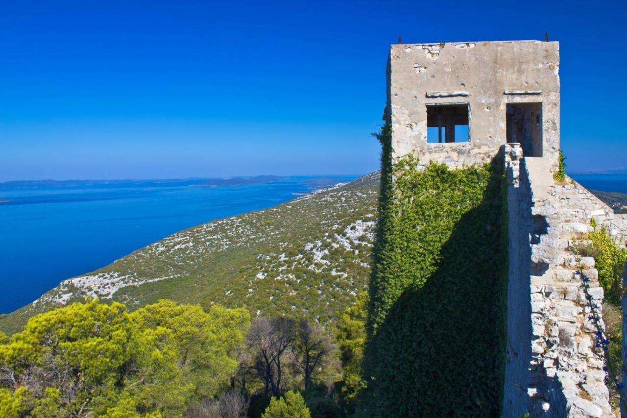 Apartment In Kukljica With Sea View, Terrace, Air Conditioning, Wi-Fi Bagian luar foto